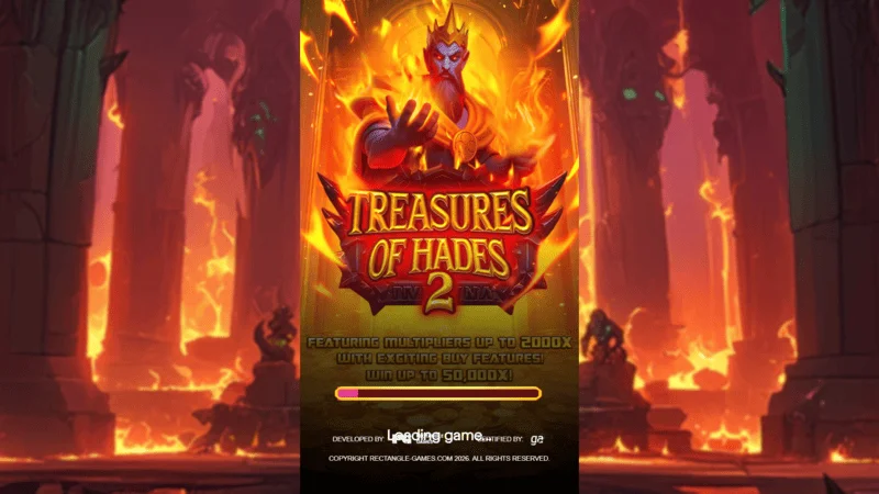 Treasures of Hades 2 - skrini ya upakiaji ya yanayopangwa na Rectangle Games katika mpangilio wa hadithi wa ulimwengu wa chini